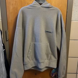 Fear of God Essentials Polar Fleece Hoodie 'Sage'